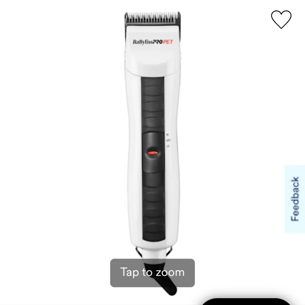 ★Conair BaByliss PRO PET Two-Speed Professional Brushless Motor Clippers•NEW★